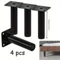 4pcs Furniture Legs Modern Metal Sofa Legs Furniture Support Feet Replacement Leg for Sofa Couch Chair Ottoman Cabinet Table. 