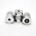 D19xL25 Aluminium Flexible Jaw Shaft Coupling 5 8 6.35mm 8mm 10mm CNC Stepper Motor Coupler Encoders Engraving Machine. 