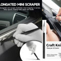 Auto Vinyl Wrap Tools Kit Car Window Tinting Film Installation Felt Squeegee Vinyl Tinting Kit Wrapping Spatula Covering Tools.