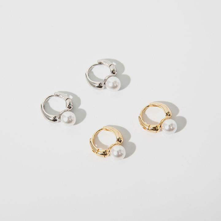ANENJERY%20Imitation%20Pearl%20Hoop%20Earrings%20for%20Women%20Round%20Wedding%20Party%20Ear%20Jewelry%20Wholesale%20-%20Image%203