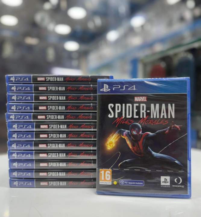 “Marvel’s Spider-Man: Miles Morales for PS4 – Action-Packed Open-World Adventure | Stunning Graphics | Exclusive Sealed Pack | Fast Shipping & Cash on Delivery | Free Returns – Become the Ultimate Spider Hero with Unmatched Swinging and Combat Mechanics”