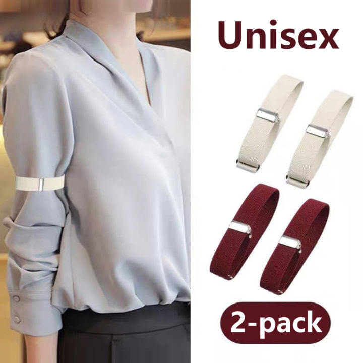 1%20Pair%20Elastic%20Adjustable%20Shirt%20Sleeve%20Garter%20Anti-Slip%20Cuff%20Holder%20Armband%20for%20Men%20Women%20Business%20Sleeve%20Strap%20-%20Image%203