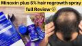 Minoxidil 5% Hair Topical Solution Hairfall Solution Hair Regrowth - Minoxin spray. 