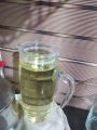 Acrylic Olive Oil can Transparent Jug Bottle Dispenser with Handle & Clear Lid (500 ml). 