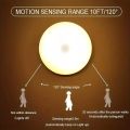 1pc Motion Sensor Night Light - Wireless LED Detector Lamp for Bedroom, Staircase, Closet, and Room Decor-. 