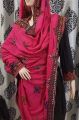 Balochi Swiss Voil Chadar Red Pink Black Blue White Free Size Dupatta. 