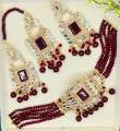 Charming Hyderabadi Choker Patti Set with Big Earrings & Tikka for Women and Girls – New Antique Design. 