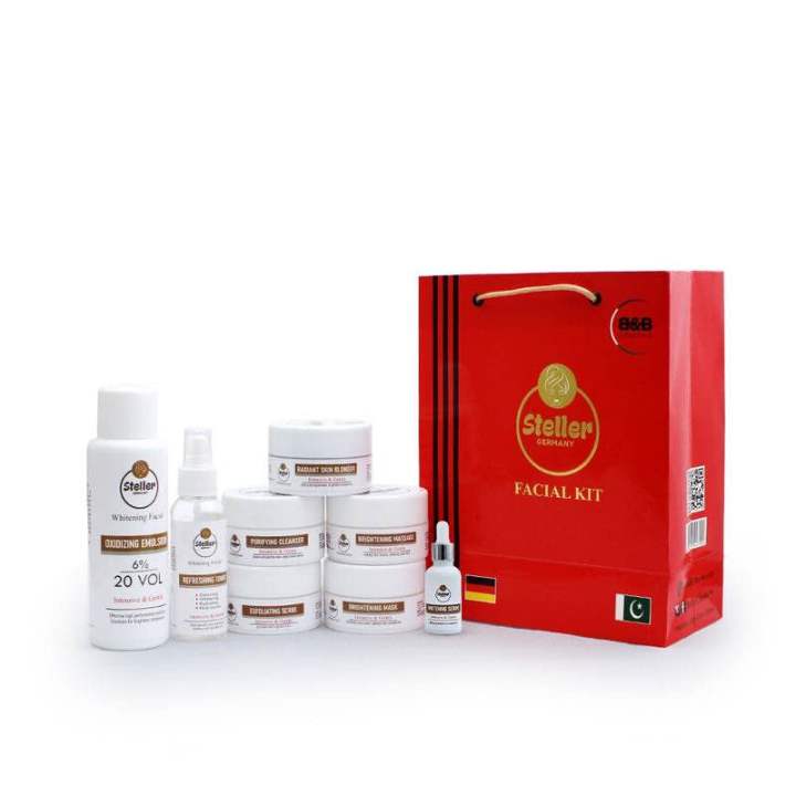 Steller Germany Whitening Facial Kit With Whitening Serum anti dark spots