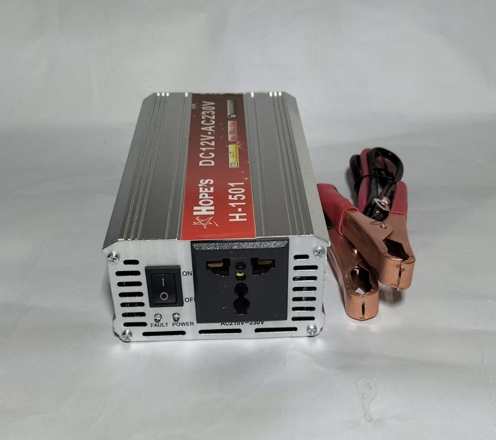 Hope's H-1501 12V to 230V DC to AC: High-Power 1500-Watt Converter Inverter