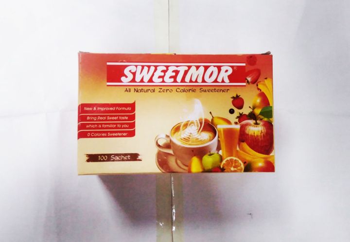 Sweetmor Sachet 1X100 All Natural Zero Calorie Sweetner