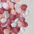 100pcs Silk Artificial Flower Rose Petals For Wedding Girl Aisle Scatter Dinner Table Confetti Centerpieses Bridal Shower Decor.