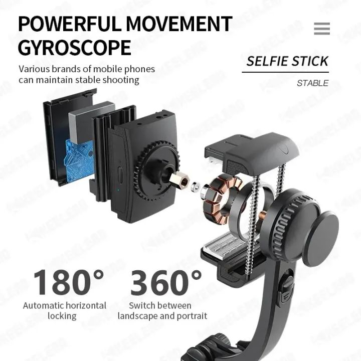 2024%20NEW%20Handheld%20Mobile%20Phone%20Holder%20Video%20Gimbal%20Stabilizer%20Selfie%20Stick%20Foldable%20Tripod%20Live%20Stand%20for%20IPhone%20%20%20-%20Image%203