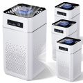 Air Purifiers for Bedroom Kitchen Quiet Air Cleaner with H11 HEPA Filter Portable with 2 Speeds for Allergies Pollen Pet Dust. 