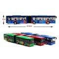 1:64 Alloy City Bus Model Vehicles City Express Bus Double Buses Diecast Vehicles Toys Funny Pull Back Car Children Kids s. 