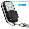 Universal 4 Buttons Garage Door Opener Remote Control 433MHZ Clone Fixed Learning Rolling Code Duplicator Garage. 