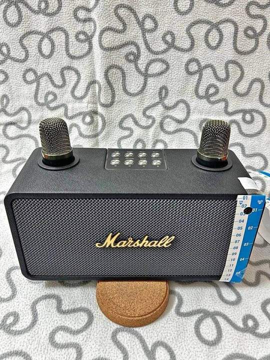 Marshall%20M28%20Karoake%20System%20Portable%20Bluetooth%20Speaker%20With%202%20Wirless%20Microphones%20-%20Image%203