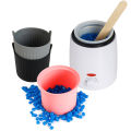 Wax Warmer Heat-resisting Replacement Silicone Bowls Hair Removal Wax With Stirring Stick Non-Stick Pan Hair Removal Beauty staloofy hair. 