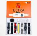 S100 Smart watch Ultra 9 7 in 1 strap series 9 49mm Super Display Waterproof IP67. 