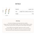 Lily Of The Valley Leaf Water Drop Resin Dangle Earrings Women Partysu New In Earring Hook Vintage Fashion Cheongsam Jewelr K-. 