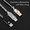 QKZ TC MAX Pro USB Type C To 3.5mm Headphone Amplifier Audio Decoder IEM AMP Mobile Phone Adapter HiFi DAC CX31993/KT02F20 Chip. 