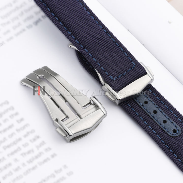 Folding%20Watch%20Buckle%20for%20%20Stainless%20Steel%20Deployment%20Clasp%2018mm%2020mm%20for%20Seamaster%20Matte%20Watchband%20Metal%20Button%20Accessories%20-%20Image%202