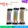 10CM 20CM 30CM Dupont Jumper Wire Cable Set Male to Male, Male to Female, Female to Female  for Arduino DIY Jumper Wire Kit. 