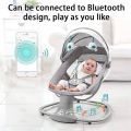 Mastela Baby Swing Rocking Chair for Infants 3-in-1 Adjustable backrest Baby Bouncer Electric Adjustable Rocking Chair. 
