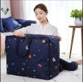 Large Capacity Quilt Storage Bag – Non-Woven Bedding Organizer with Handles for Blankets, Clothes & Baby Quilts (39x48x18 cm). 