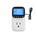 Tuya WiFi Thermostat Switch EU US UK FR AU Plug Temperature Controller Socket AC110-240V Timer Outlet LCD Thermometer Regulator. 