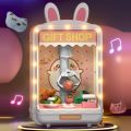 Cartoon Automatic Doll Claw Machine Doll Machine Kids Operated Play Game Clip Doll Toys Mini Claw Catch Toy Crane Machines .