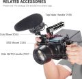 New Version) SMALLRIG Cage Compatible with BMPCC 4K, 6K, Camera Cage for Blackmagic Pocket Cinema Camera 4K with Anti-twist Mechanism and Mounting Points - 2203B. 