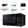 SAMSUNG CE76JD-B1/IM - 21 Litres Convection Microwave With Curd Making (Black). 