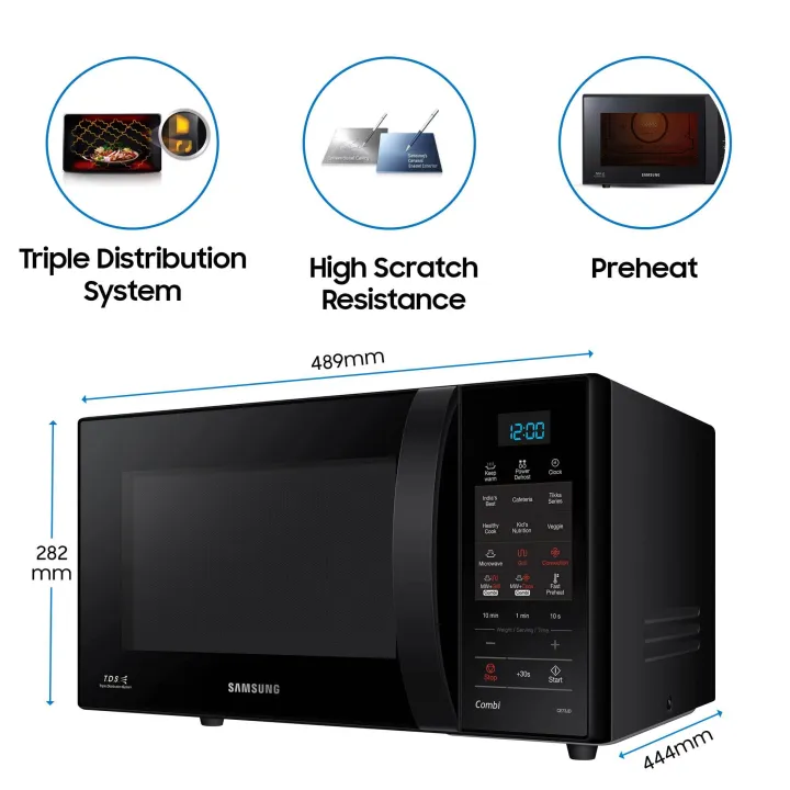 SAMSUNG%20CE76JD-B1/IM%20-%2021%20Litres%20Convection%20Microwave%20With%20Curd%20Making%20(Black)%20-%20Image%206