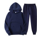 Men's Tracksuit Hooded Sweatshirts and Jogger Pants High Quality Male Daily Casual Sports Hoodie Jogging Suit.