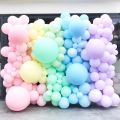 20 PCs Mixed Colors Macaron Balloons 10 Inch Pastel Rainbow Balloons Macaron Balloons Multi Color Balloons Party Decorations. 