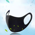 UV Protection Face Mask Adults Children Summer Earloop Mask Black Travel-Friendly Breathable Lightweight Washable Face Coverings. 