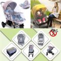 Baby Stroller Mosquito Net Universal Anti Mosquito Outdoor Indoor Babies Summer Pram Insect Shield Net Infants Breathable Net.