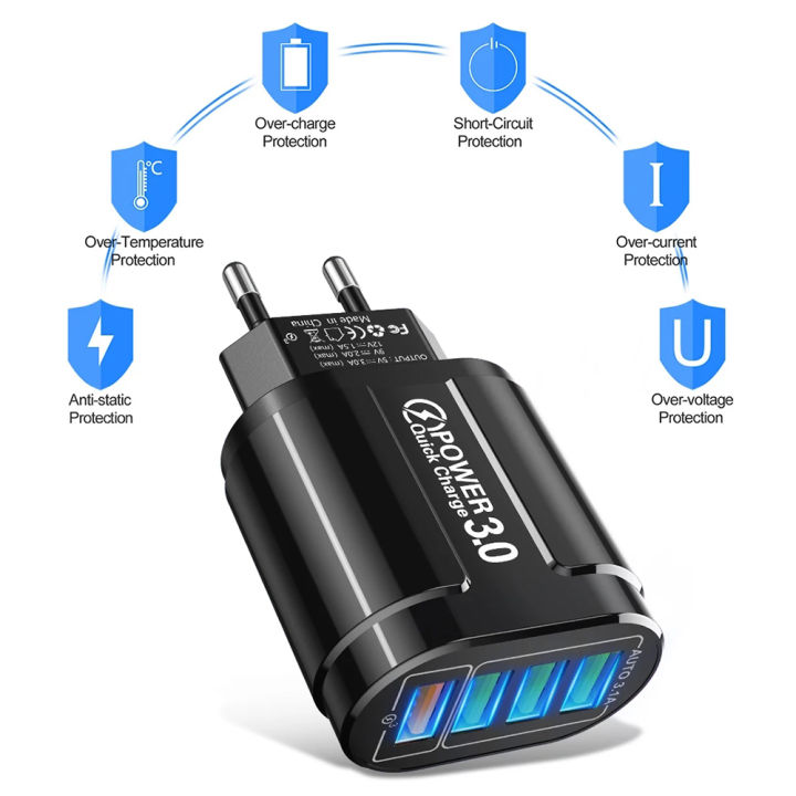 48W%20QC3.0%20Quick%20Charger%204USB%20EU%20Standard%20Travel%20Portable%204%20Port%20Fast%20Charging%20Suitable%20For%20Android%20iPhone%20%20Other%20Devices%20-%20Image%204