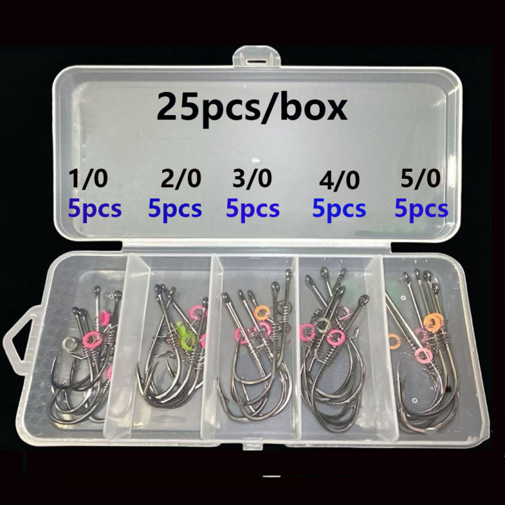25pcs/Box%20Shrimp%20Back%20Hook%20Spring%20Live%20Shrimp%20Rigged%20Ready-Made%20Lure%20for%20Sea%20Bass%20and%20Rockfish%20Fishing,%201/0-5/0hook%20-%20Image%207