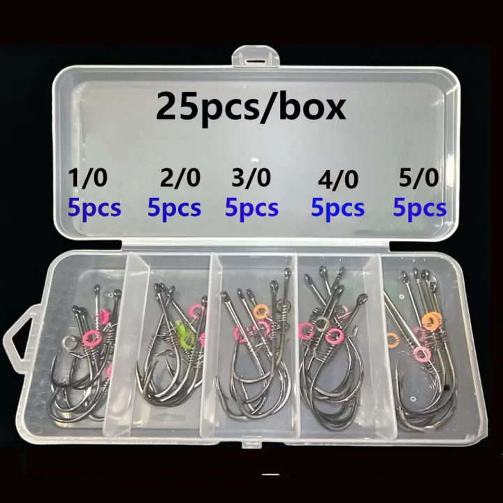 25pcs/Box%20Shrimp%20Back%20Hook%20Spring%20Live%20Shrimp%20Rigged%20Ready-Made%20Lure%20for%20Sea%20Bass%20and%20Rockfish%20Fishing,%201/0-5/0hook%20-%20Image%207