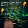 Pre-tied Carp Fishing Hair Rigs，Method Feeder with Double Hooks. 