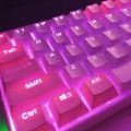 104pcs ABS Universal Mechanical Keyboard Keycaps Ergonomic Blank Keycaps For Cherry MX Keyboard Replacement OEM Backlit Key Cap.