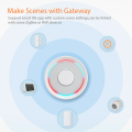 Tuya ZigBee 3.0 Smart Home Water Sensor Leak Detector Flood Water Leakage Alarm Works With Tuya Zigbee Hub. 