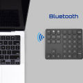 BOW Dual Bluetooth Numeric Keyboard Rechargeable Wireless Number Numpad for iPad Laptop Windows ios Slinet Digital Keyboard.