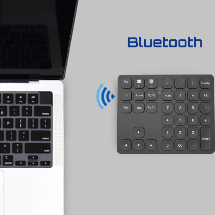 BOW%20Dual%20Bluetooth%20Numeric%20Keyboard%20Rechargeable%20Wireless%20Number%20Numpad%20for%20iPad%20Laptop%20Windows%20ios%20Slinet%20Digital%20Keyboard%20-%20Image%202