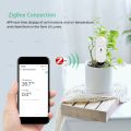 Zigbee Soil Moisture Sensor Fertility Humidity Temperature Tester Garden Automation Irrigation Detector Meter For 2MQTT Tuya. 