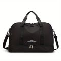 Expandable Travel Duffle Bag for Women, Sports Handbag, Fitness Bag, Large Capacity, One Shoulder Weekend Overnight Bag. 