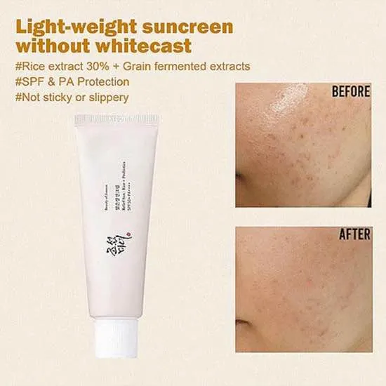 Beauty of Joseon Relief Sun Rice + Probiotics SPF50+ PA++++ 50ml