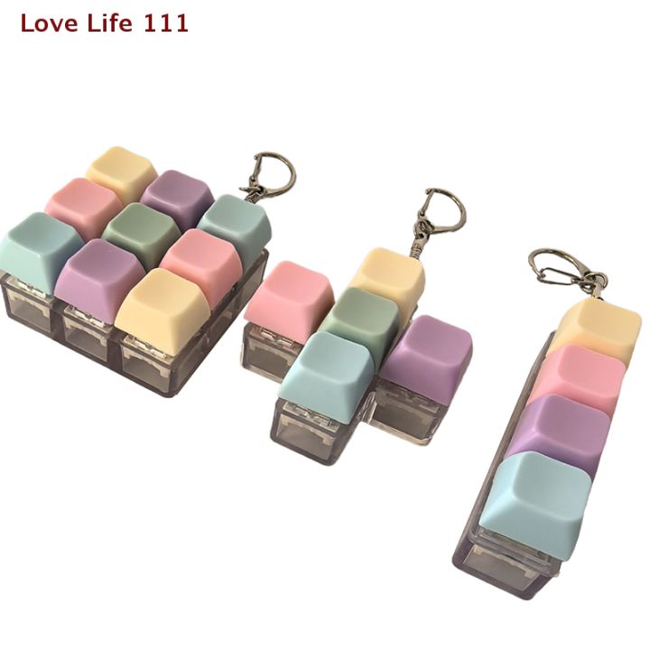 Axis Ios Keychain New New 1/4/5/9 Keys Mechanical Keyboard Axis Tester Button Keycap ...