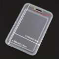 Transparent Two Types Card Women Men Student Bus Card Badge Holder Credit Card Bank ID Card School Supplies. 